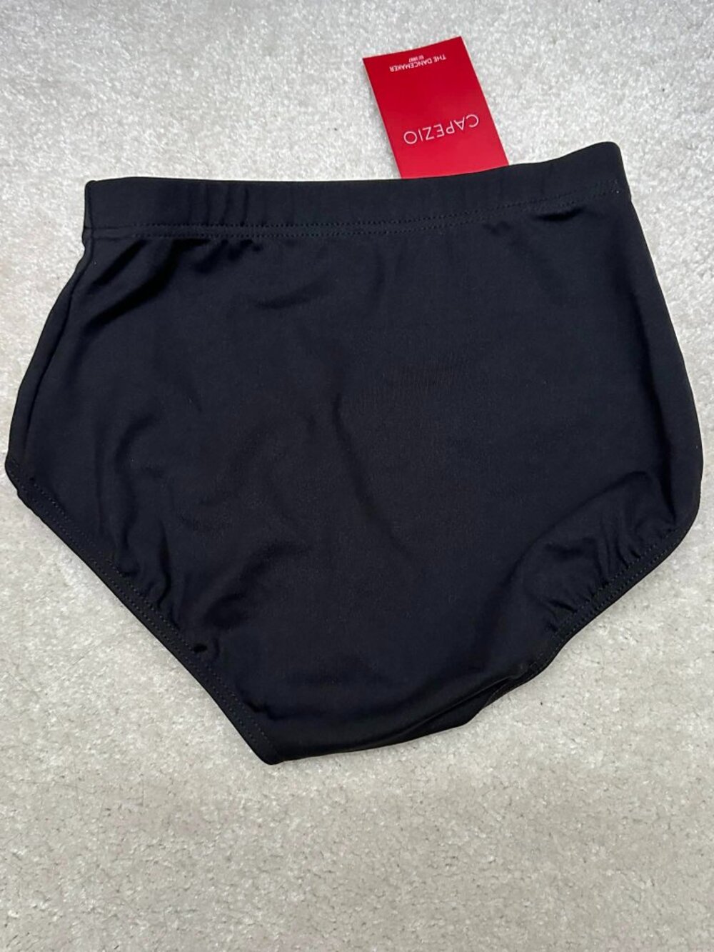 Capezio Classic Team Briefs Size S Adult Small Black TB111 Dance Cheer NWT NEW - Picture 4 of 9